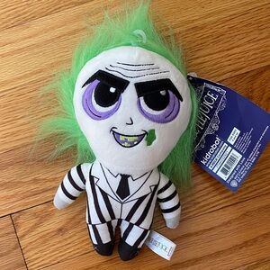 NEW NWT 7” Beetlejuice Phunny Plush by Kidrobot